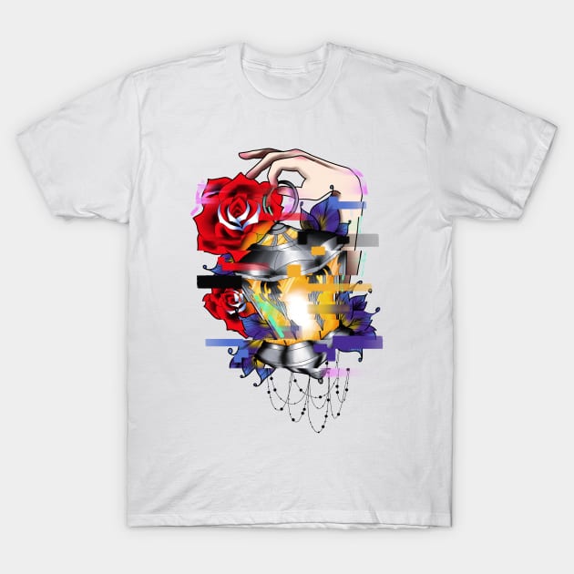 GlitchLight T-Shirt by Artside